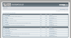 Desktop Screenshot of futuregarageforum.com